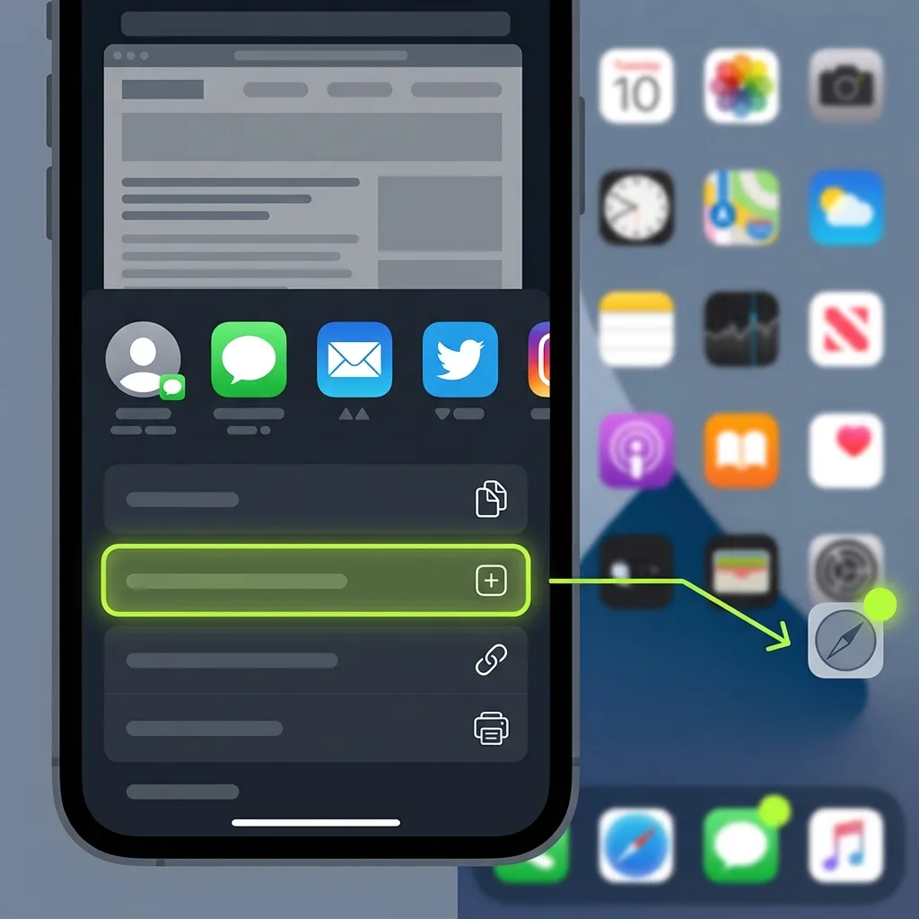 Add home screen