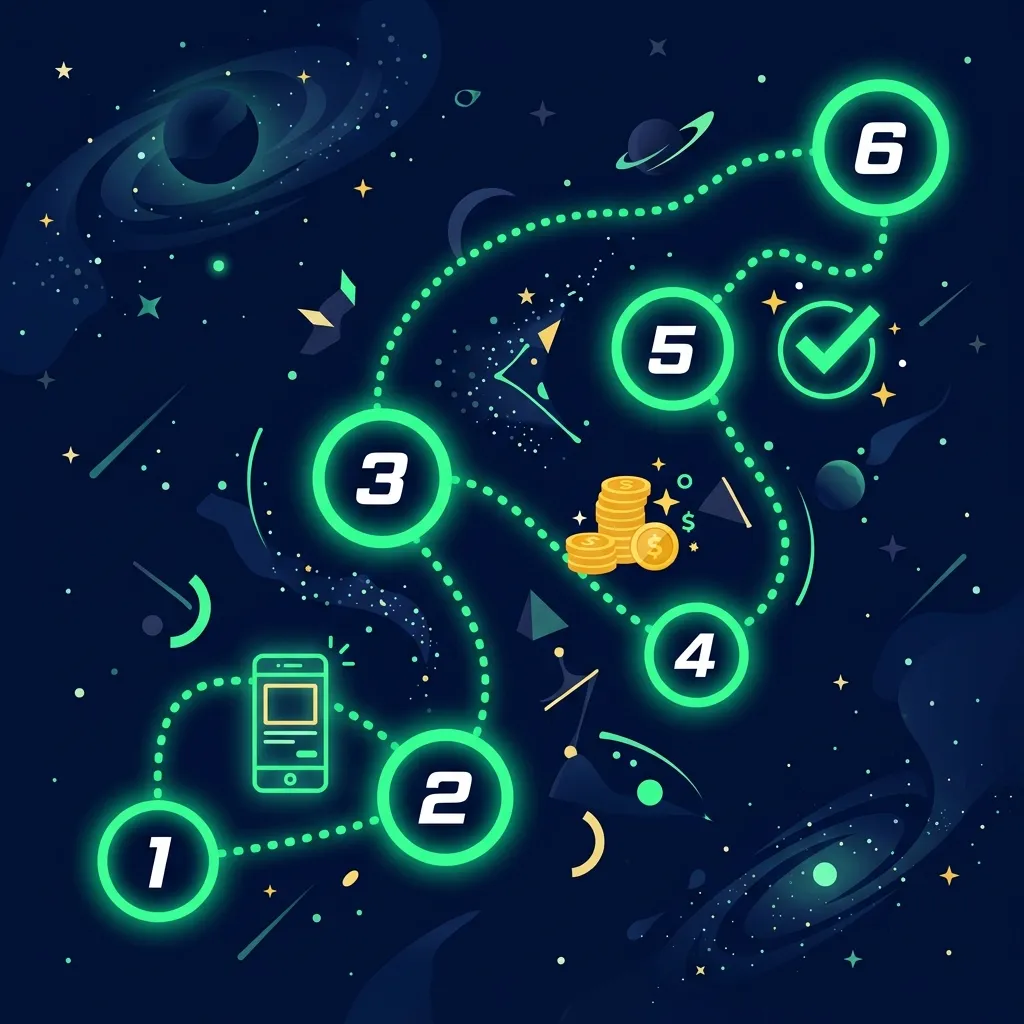 Account setup steps